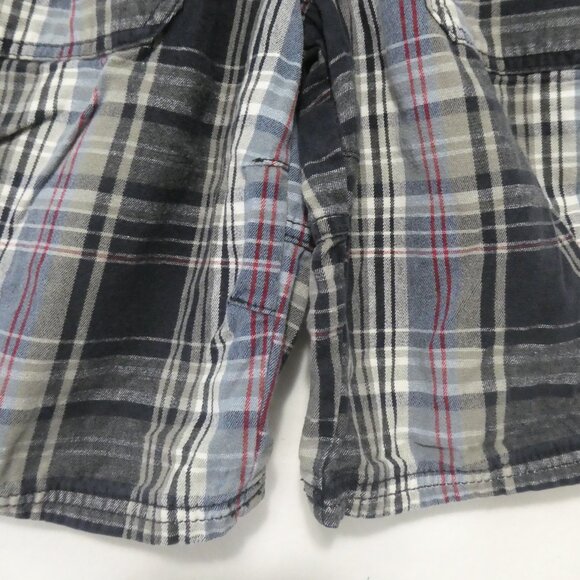 GYMBOREE | size 7 | Cotton Plaid Shorts | Front and Back Pockets - Picture 7 of 14
